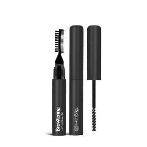 Гель для сверхсильной Фиксации бровей, Эффектом Лами и Двойными Щеточками BrowXenna